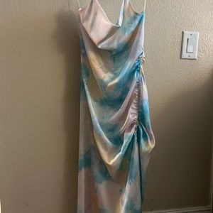 Zara halter silky dress